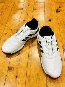 ADIDAS GOLF アディダスゴルフ EH1784 CPトラクション スパイクレス ゴルフシューズ ホワイト27.5cm