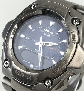 【1円～】F1015 CASIO カシオ G-SHOCK Gショック 2339 MRG-131 TITANIUM チタン チタニウム クォーツ QZ 腕時計 メンズ 箱 2針 現状不動品