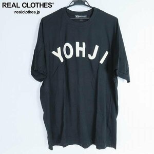 ☆Y-3/ワイスリー Yohji Letters Short sleeve Tシャツ FJ0327/2XL /LPL