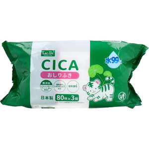 【まとめ買う】CICA 水99％ 赤ちゃんのおしりふき 80枚×3個入×10個セット