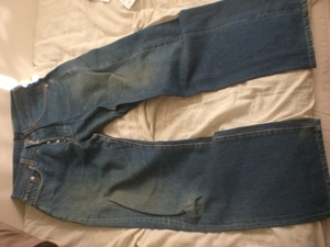 リーバイス 501 levis redtab レッドタブ made in usa bigE 色落ち ひげ あたり アメリカ製 米国製 old 復刻 ボタンフライ w32 L36