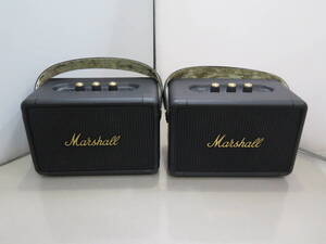 1円～▽●ジャンク Marshall マーシャル KILBURNⅡ Bluetoothスピーカー 計2点まとめて