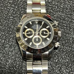 ROLEX ロレックス デイトナ 116520 ブラックバー文字盤 クロノグラフ 3針 時計 93153