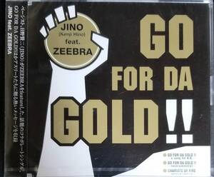 K13新品/送料無料■JINO(日野賢二)feat.ZEEBRA「GoForDaGOLD!!」CD