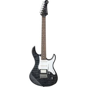 YAMAHA ヤマハ エレキギター PACIFICA212VQM パシフィカ トランスルーセント ブラック TBL 美しいキルテッドメイプル チューナーサービス