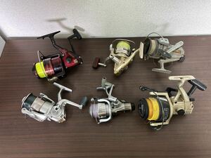 釣具　リール まとめて　6個　SHIMANO DAIWA シマノ ダイワ 釣り具 ULTEGRA SHINA LONGCAST ジャンク/A-2