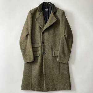 HACKNEY UNION WORKHOUSE size/36 (ie) 英国製 ハックニーユニオンワークハウス シングルトレンチコート チェスター ウール ネップ UK