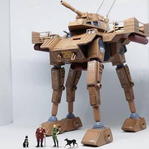 太陽の牙ダグラム マックスファクトリー　1/72テキーラガンナー　完成品