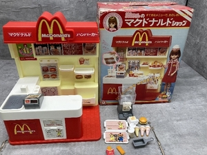 B3a 当時物 タカラトミー リカちゃんのマクドナルドショップ おもちゃ ホビー 昭和 レトロ 中古 不揃い