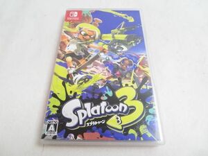 【同梱可】中古品 ゲーム Nintendo switch ニンテンドースイッチ ソフト スプラトゥーン3