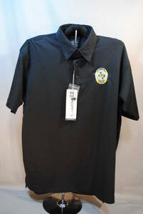 新品　アメリカ　テキサス州　POLICE OFFICER　 警官制服　Propper社製　半袖ポロ　色:LAPD　NAVY　ポリエステル94%　　Spandex6%　XL