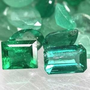 ◆天然エメラルドおまとめ50ct◆j ルース 裸石 宝石 ジュエリー jewelry emerald beryl ベリル 緑玉 T