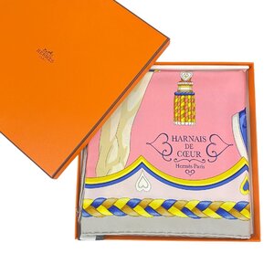 【中古】新品 現行モデル 2024 新品 エルメス HERMES レディース カレ90 アルネ ドゥクール シルク