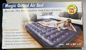 Magic Guard Air Bed エアベッド 新品未使用 ポンプ付 寝具 キャンプ レジャー 気持ち良い 快適 訳有り