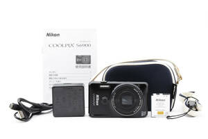 【動作良好美品★】ニコン Nikon COOLPIX S6900 ブラック コンパクトデジタルカメラ #M10819