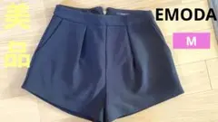 〖EMODA〗ショートパンツMサイズ ブラック 美品