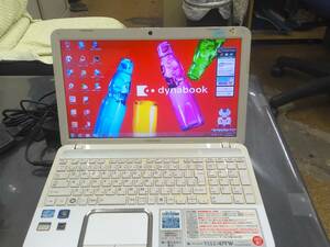 送料無料 東芝 Dynabook T552/47FW i5-3210M 2.50GHz 4GB 750GB BDD 7リカバリ済