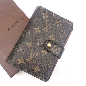 ヴィトン/LOUIS VUITTON 2つ折り財布 モノグラム ポルトパピエジップ M61207 ウォレット ラウンドファスナー