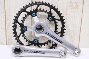 ★Campagnolo カンパニョーロ CENTAUR CT 170mm 50/36T 2x10s クランクセット BCD:110mm STRONGLIGHT換装 美品