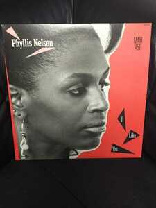 PHYLLIS NELSON - I LIKE YOU【12inch】1986