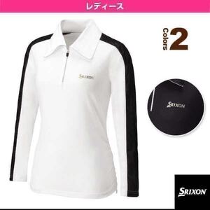 【送料無料】スリクソン（SRIXON）ロングスリーブジップポロ　 Oサイズ 新品 SDP-1534Wホワイト