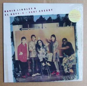 DAVID LINDLEY「VERY GREASY」米ORIG [ELAKTRA] ステッカー有シュリンク美品