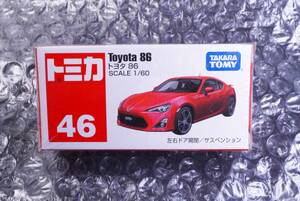 【新品】トミカ　46『トヨタ　86』検索用/トヨタ　スズキ　ホンダ　マツダ　三菱　ポルシェ　フェラーリ　AE GT-R　頭文字D