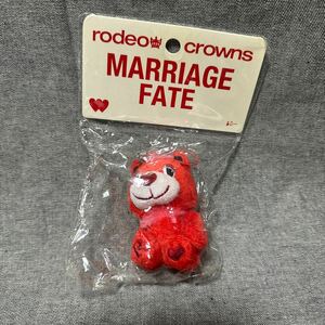 新品未開封 RODEO CROWNS ロディ君 マスコット 赤 い