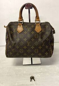 ★☆LOUIS VUITTON ルイヴィトン モノグラム スピーディ25 SP0041 ミニ ボストンバッグ ハンドバッグ 鍵付き☆★