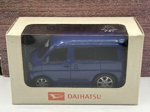 即決有★プルバックカー ダイハツ アトレー ワゴン DAIHATSU ATRAI WAGON ブルー 青 カラーサンプル★ミニカー