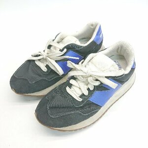 ◇ NEW BALANCE ニューバランス237 ローカット 厚底 カジュアル スニーカー サイズ22.5 ブラック レディース E