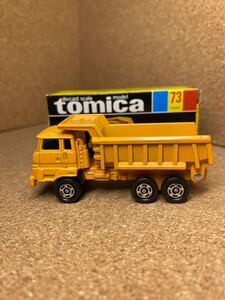 トミカ　ミニカー　tomica minicar 日本製　黒箱　いすゞ　オフロードダンプ　元箱　当時物　トミカ複数出品中　模型店在庫　同梱可