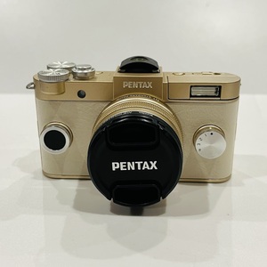 ★PENTAX★　ペンタックス　Q-S1　デジタル一眼レフカメラ /01 STANDARD PRIME SMC PENTAX 1:1.9　8.5㎜　ゴールド