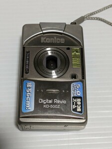 KONICA コニカ Digital Revio KD-500Z コンパクトデジタルカメラ　バッテリー付き　動作確認済み 