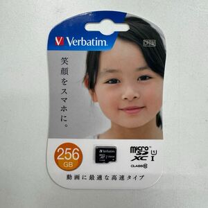 新品 Verbatim microSDXCメモリーカード 256GB