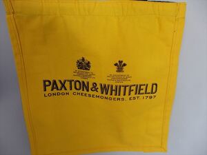 ★新品未使用★パクストン＆ウィットフィールド （PAXTON&WHITEFIELD）コットンバッグ（ロンドン）(チーズ好きの方)LB13