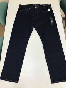 ●GAP●新品●デニム●スリム●ウエスト91cmX股下81cm●ギャップ●ネイビー●ジーンズ●ストレッチ入り●RO2-2