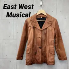 East West Musical 70s レザージャケット メンズ 激レア