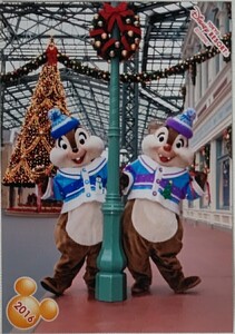 2016年 TDR スペシャルフォト チップ デール スペホ ディズニークリスマス TDL