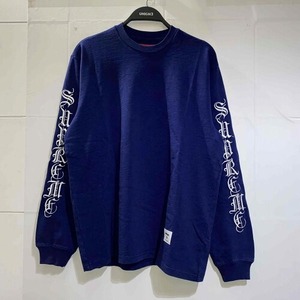 Supreme 24aw Old English L/S Top "Navy" Sサイズ シュプリーム オールドイングリッシュ 長袖 ロンT 