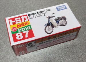 トミカ　NEW No.87 ホンダ ス―パ―カブ