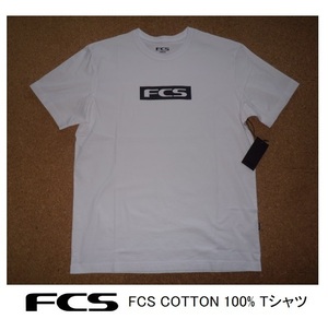 送料無料▲FCS COTTON 100% 半袖Tシャツ　M・白　(新品)