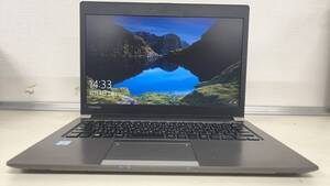 中古ノートパソコン★Windows10★Tosiba Core i5-6200U/@2.40GHz/4GB/M.2 128GB/13インチ以上★