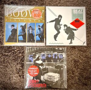 180g重量盤 LP3枚セット/ BOOWY 