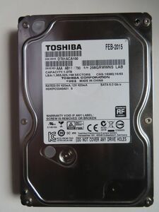 I・O DATA HDL-GTR4.0 起動用 HD 1TB 東芝製 DT01ACA100