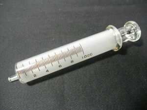 INJECTOR ガラス製 注射器 10cc シリンジ 10ml 液体の移し替え 救急 衛生用品 その他
