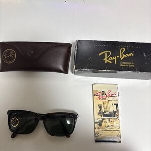 美品 B&L Ray-Ban レイバン サングラス トラディショナル マディソン マディーブラウン べっ甲カラー bet10015009