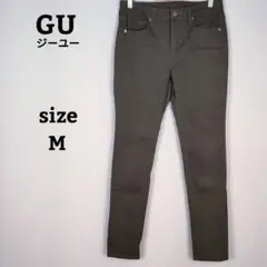 GU ジーユー スキニー デニム パンツ ストレッチ 67 ブラウン