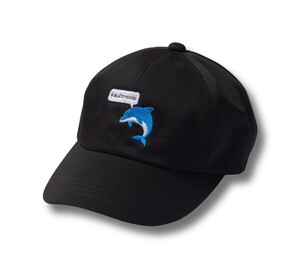 極少 ステッカー付き 即発送 VAULTROOM DOLPHIN CAP BLK ボルトルーム ドルフィン キャップ ブラック BLACK 黒 帽子 メンズ ウィメンズ