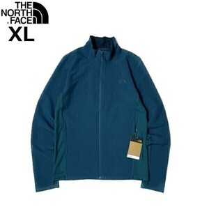 1円～!売切!【正規新品】THE NORTH FACE◆HYBRID WITH FUTUREFLEECE FULL ZIP フルジップ ジャケット US限定 軽量 スポーツ(XL)青 180915-5